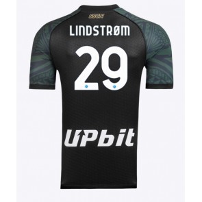 SSC Napoli Jesper Lindstrom #29 Rezervni Dres 2023-24 Kratak Rukavima